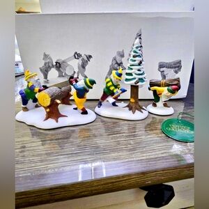 Department 56 Woodsmen Elves